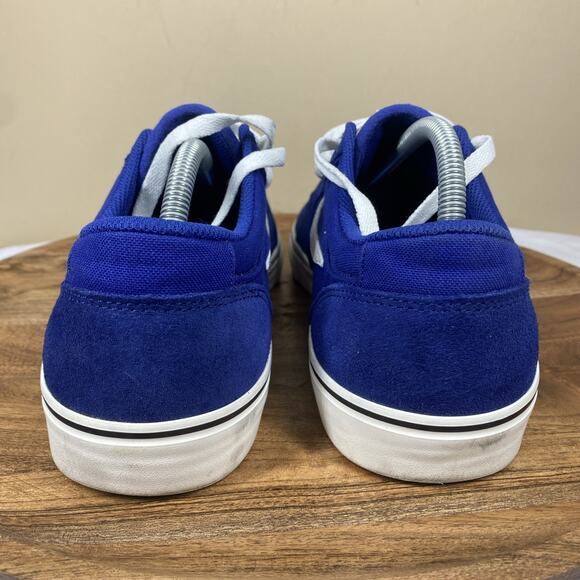 Nike Sb Chron 2 Deep Royal Blue Mens Blue And White Size 11.5‎ Low Top Shoes - Picture 4 of 9